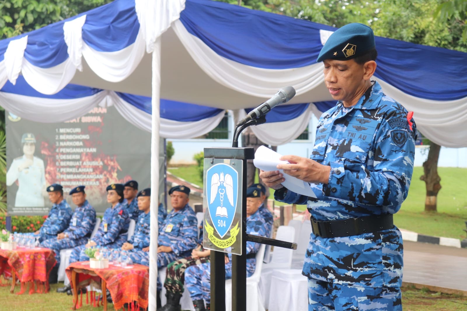 Wakapuskesau Marsma TNI dr. Adhantoro Rahadyan, Sp.JP (K)., F.I.H.A.